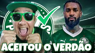 BOMBA! GERSON ACEITA JOGAR NO PALMEIRAS, GRANDE NOTÍCIA ACABOU DE ACONTECER.
