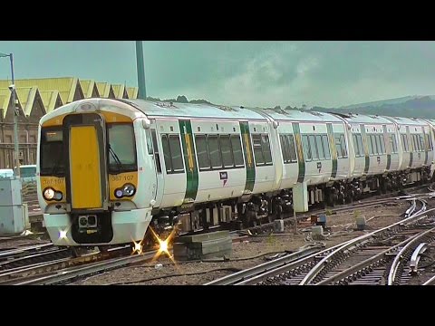 Trains At Brighton Station - Wednesday 16th September 2015