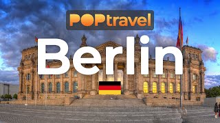 Walking in BERLIN / Germany 🇩🇪- Checkpoint Charlie to Reichstag - 4K 60fps (UHD)