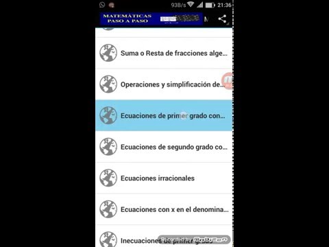 Matemáticas paso a paso Video