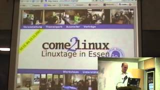 preview picture of video 'T-DOSE 2007, Free software events in Europe, Sven Guckes'