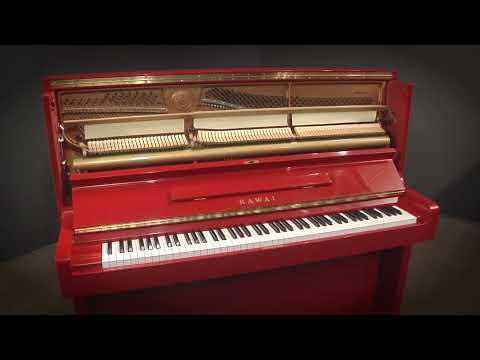 Thumbnail for Kawai 49" Studio Upright Piano Red by Piano Red