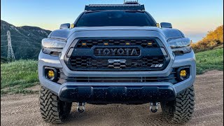 2020 TACOMA WITH BAJA DESIGNS FOG LIGHTS! SUPER EASY PLUG & PLAY INSTALLATION!