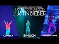 Lonely/ 2 Much/ Intentions - Justin Bieber, Justice Tour, Instumental/Backing Vocals