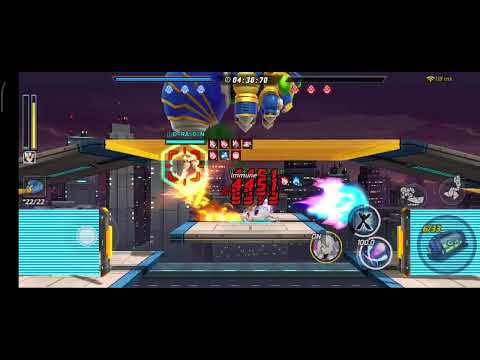 Copy X vs Second Armor X antes del buff