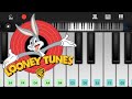 Looney Tunes Theme Song Piano Easy Tutorial