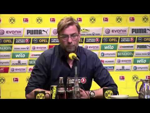 Emotional Jurgen Klopp leaving Borussia Dortmund at end of season