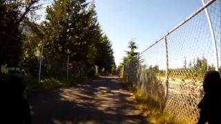 preview picture of video 'Going down the 520 hill in Redmond, WA on my bike'