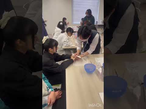 実習体験☆ネイル＆エステ♪