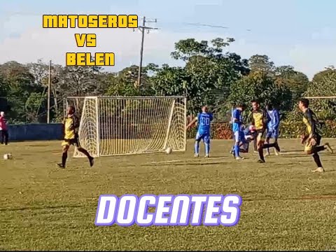 FUTBOL MONTELIBANO CORDOBA, SEMIFINAL MATOSEROS VS BELEN, TORNEO DOCENTES.