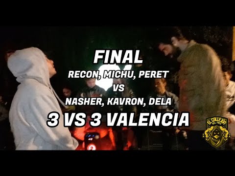 KAVRON DELA NASHER VS MICHU PERET RECON II FINAL II 3 VS 3 VLC