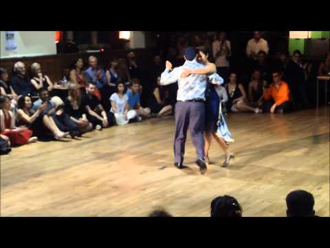  Cristina Ladas  and  Homer Ladas  are  dancing  at  England International Tango Festival  in  2015