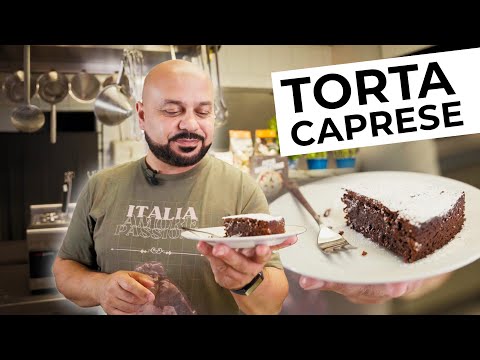 Simple Italian cake! - Torta Caprese 🍫😋
