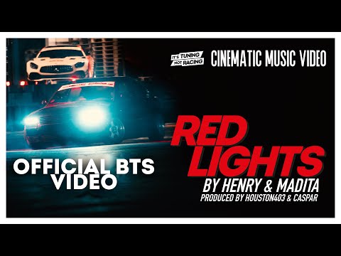 Red Lights by HENRY & Madita (cinematic music video, offical BTS video)