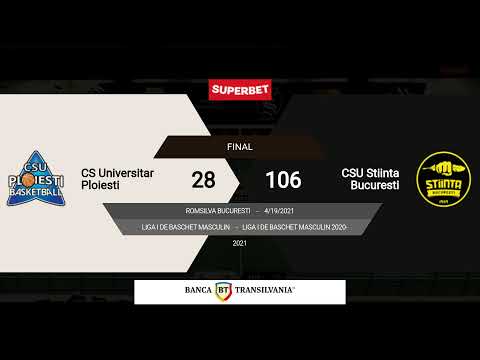 LIGA 1 2020-2021: CSU Ploiești - CSU Știința București