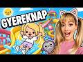 🌈GYEREKNAP A LEGNAGYOBB CSÚSZDAPARKBAN!😱💦🤩 #tocaboca #gyereknap #39RÉSZ