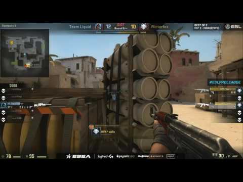 Winterfox vs Liquid - jdm64 1v2 |ESL Pro League Season 4|