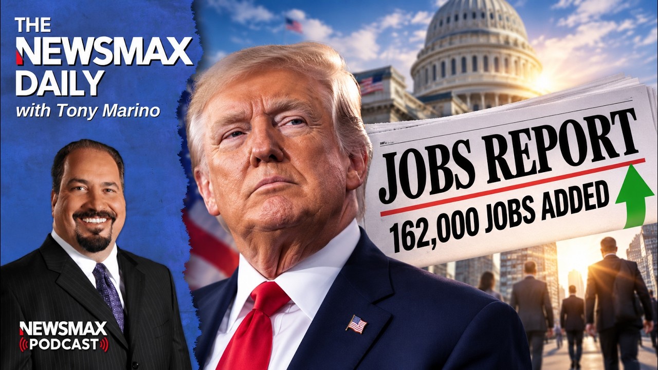 Jobs Surge, Clancy Jury Deadlocked & Vance at the White House | The NEWSMAX Daily (09/4/2026)