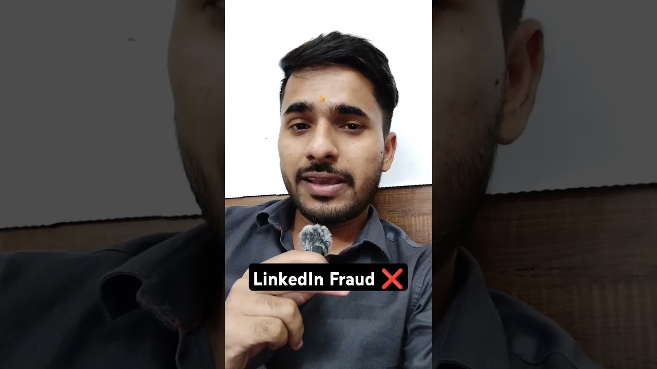 LinkedIn Fraud ❌ Be Aware #freshers #aadiandjava #students #java #job #itjobs