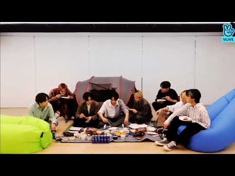 ATEEZ VLIVE ~ Acampamento na primavera com ATEEZ🌱 [LEGENDADO]