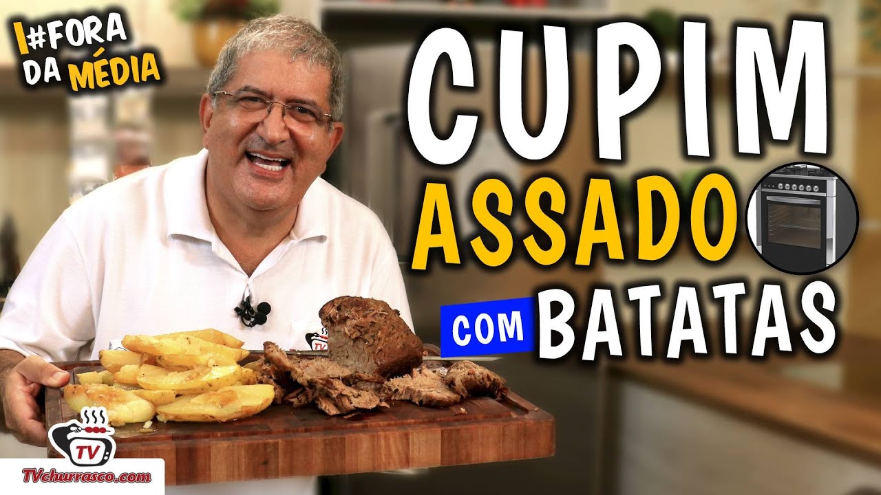 Como Fazer Cupim Assado com Batatas - Cupim na Manteiga - Tv Churrasco