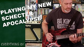 Video thumbnail for Playing my Schecter Apocalypse by Everything 101