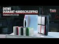 DIEWE Diamant Handschleifpads Schleifpads Zum Schleifen Und Polieren Von Harten Oberflächen