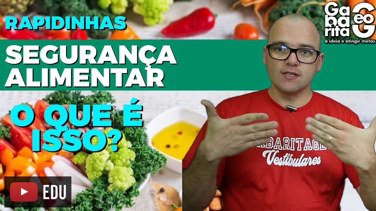 O QUE É SEGURANÇA ALIMENTAR? Geografia | Rapidinhas #022
