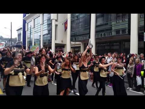 Samba Parade through Cuba Dupa, Wellington