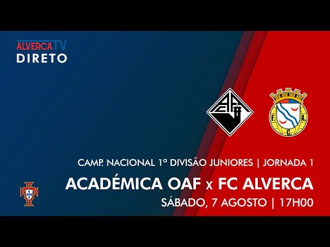DIRETO | Académica OAF x FC Alverca