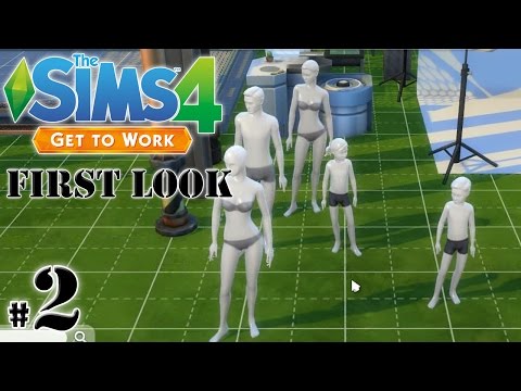First Look #34: The Sims 4: Witaj w Pracy - odc. 2 - "Tryb budowania i kupowania" [PL]