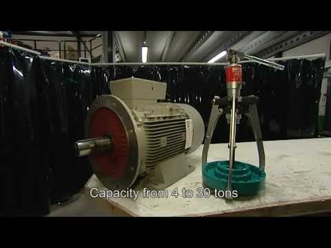 HSP BETEX bearing puller, self-centering. How to dismount bearings and or pulleys