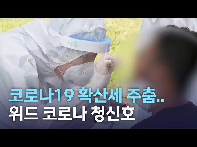 코로나19 확산세 주춤..위드 코로나 청신호