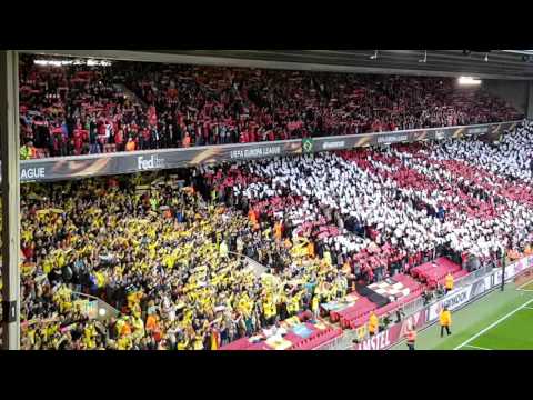 You'll never walk alone. Liverpool v Villarreal