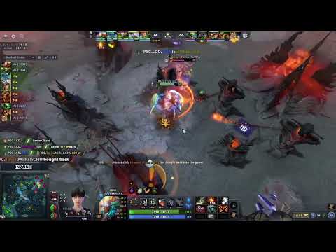 Ame Chad diving OG's base & forces multiple buybacks