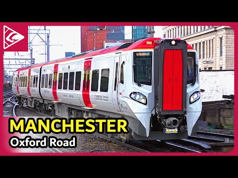 Trains at Manchester Oxford Road 14/01/2023