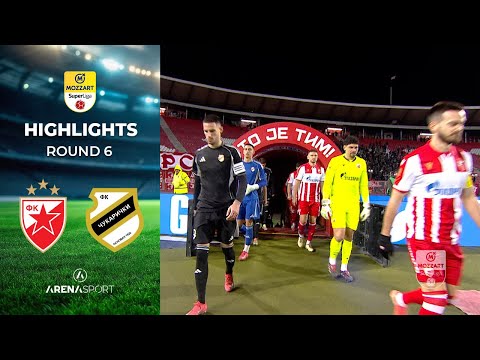 MOZZART BET SUPERLIGA SRBIJE (6. kolo): Crvena Zvezda - Čukarički  3:0 | 4. decembar  2025.