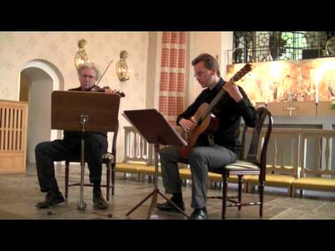 Johann Sebastian Bach Sonata in G BWV 1021 Presto