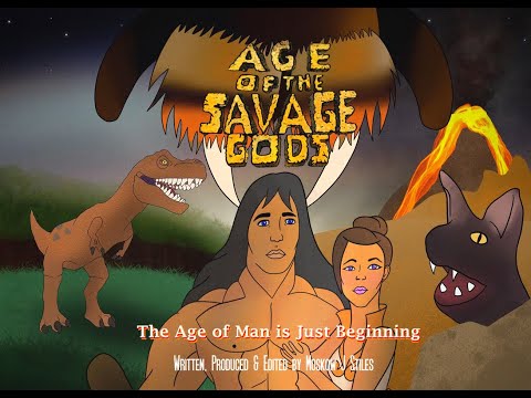 AGE OF THE SAVAGE GODS - Quarantine Dinosaur Caveman Kaiju Toy Short Film