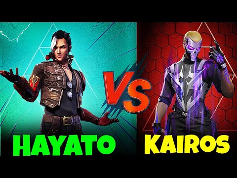 Kairos VS Hayato||WHO IS BEST ?|| FULL ABILITY COMPARISION || Supreme Gamer 