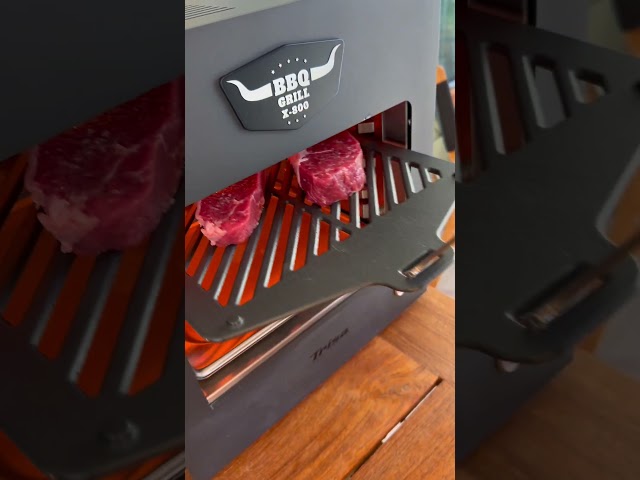 Video teaser per Trisa Elektrogrill BBQ X-800 Test von Oli: 800 Grad für Steaks, Pizza & mehr