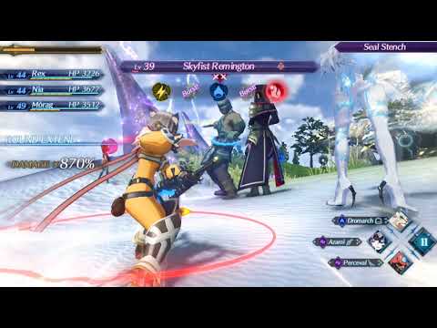 Xenoblade Chronicles 2 - Full Burst Chain Attack Combo