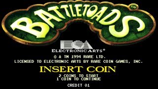Battletoads Arcade - Rare - Arcade Version