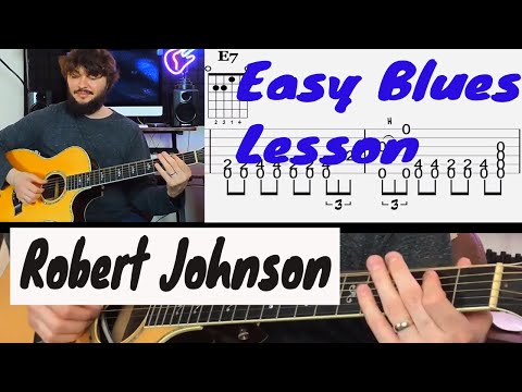 Robert Johnson Guitar Lesson - Sweet Home Chicago for Fingerstyle Blues Guitar