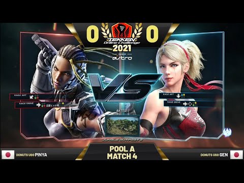 Tekken 7 Offline Japan Invitational | Pinya (M. Raven) VS Gen (Lidia)