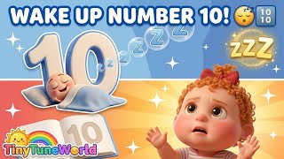 The Numbers Ran Away! 🏃 | Count 1 to 10 Song | Toddler Songs& Preschool Learning | TinyTuneWorld