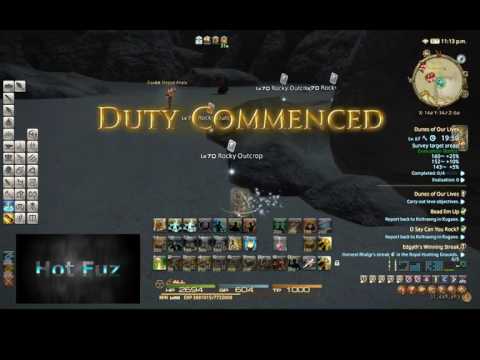 FFXIV Miner 66-68 Leve leveling