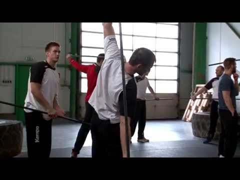 Der SC Magdeburg pumpt sich beim Crossfit auf für große Taten