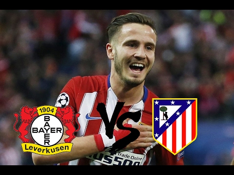 UEFA Champions League | Bayer 04 vs Atletico Madrid | 21.02.17 | Saul Goal