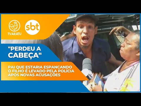 São Francisco do Conde: Pai que estaria espancando filho é levado pela polícia após novas acusações